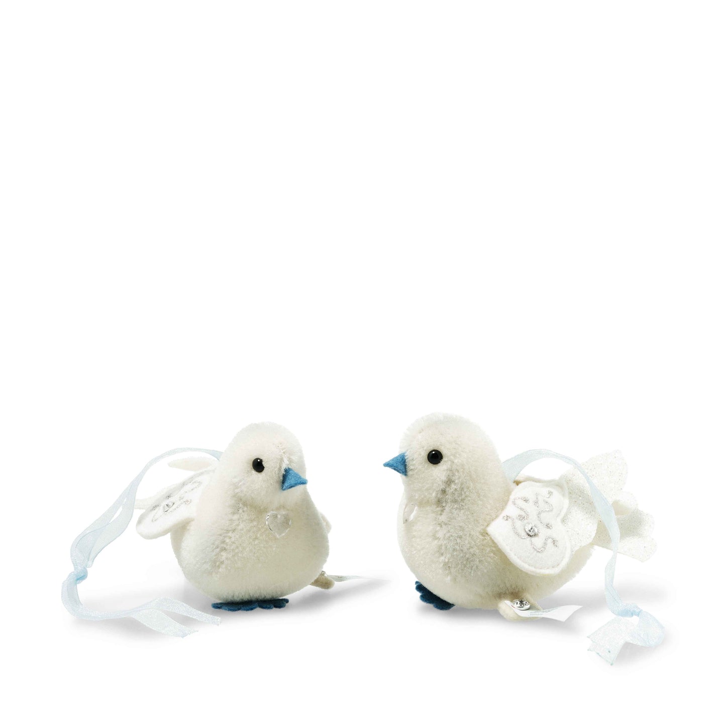 Steiff 034107 Taubenset Hochzeit 7 cm mit Geschenkbox