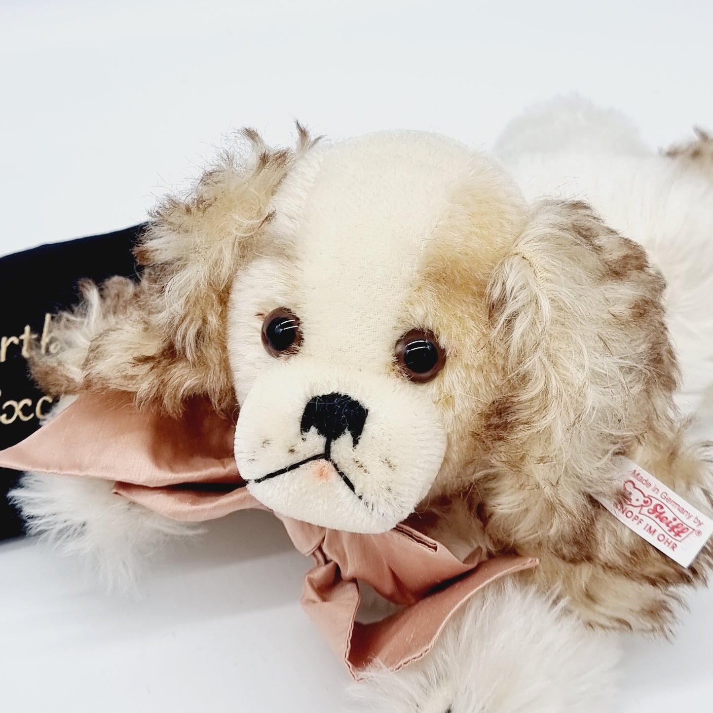 Steiff 668104 Charly Purse Handtasche Hund 28 cm Mohair USA limitiert 1500