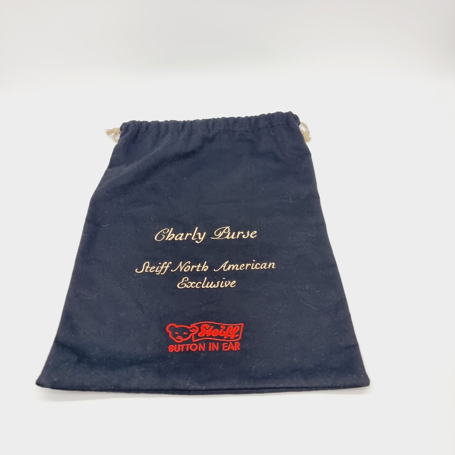 Steiff 668104 Charly Purse Handtasche Hund 28 cm Mohair USA limitiert 1500