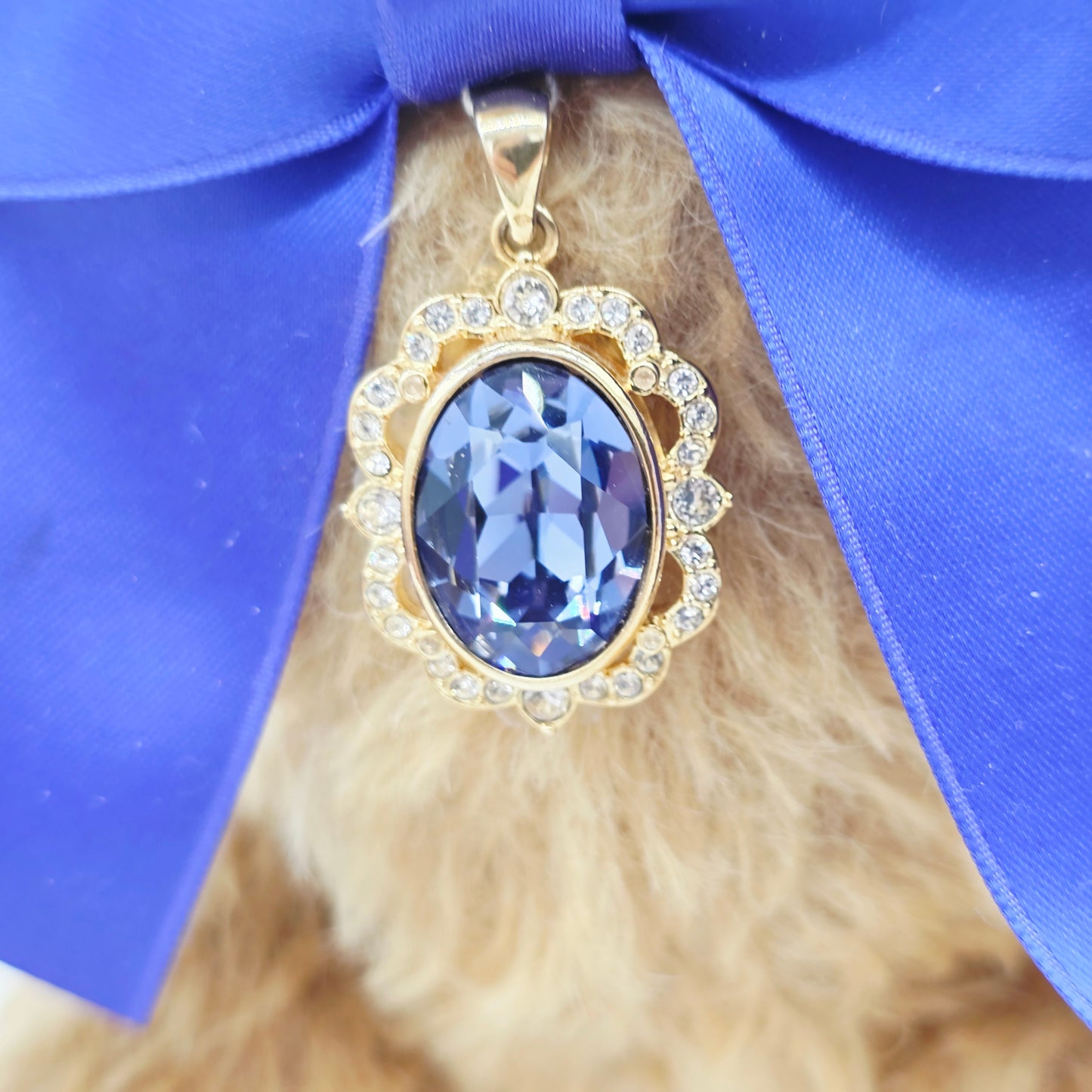 Steiff 691270 Teddybär Tanzanite 22 cm für Danbury Mint limitiert 2500 aus 2022