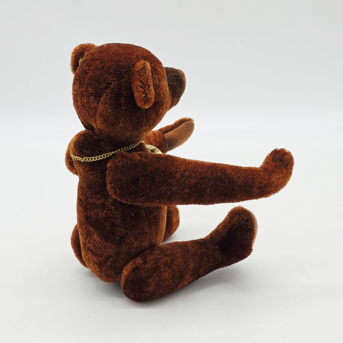 Steiff 035166 Teddybär Nando 30 cm Mohair rotbraun 2013 mit Kompass