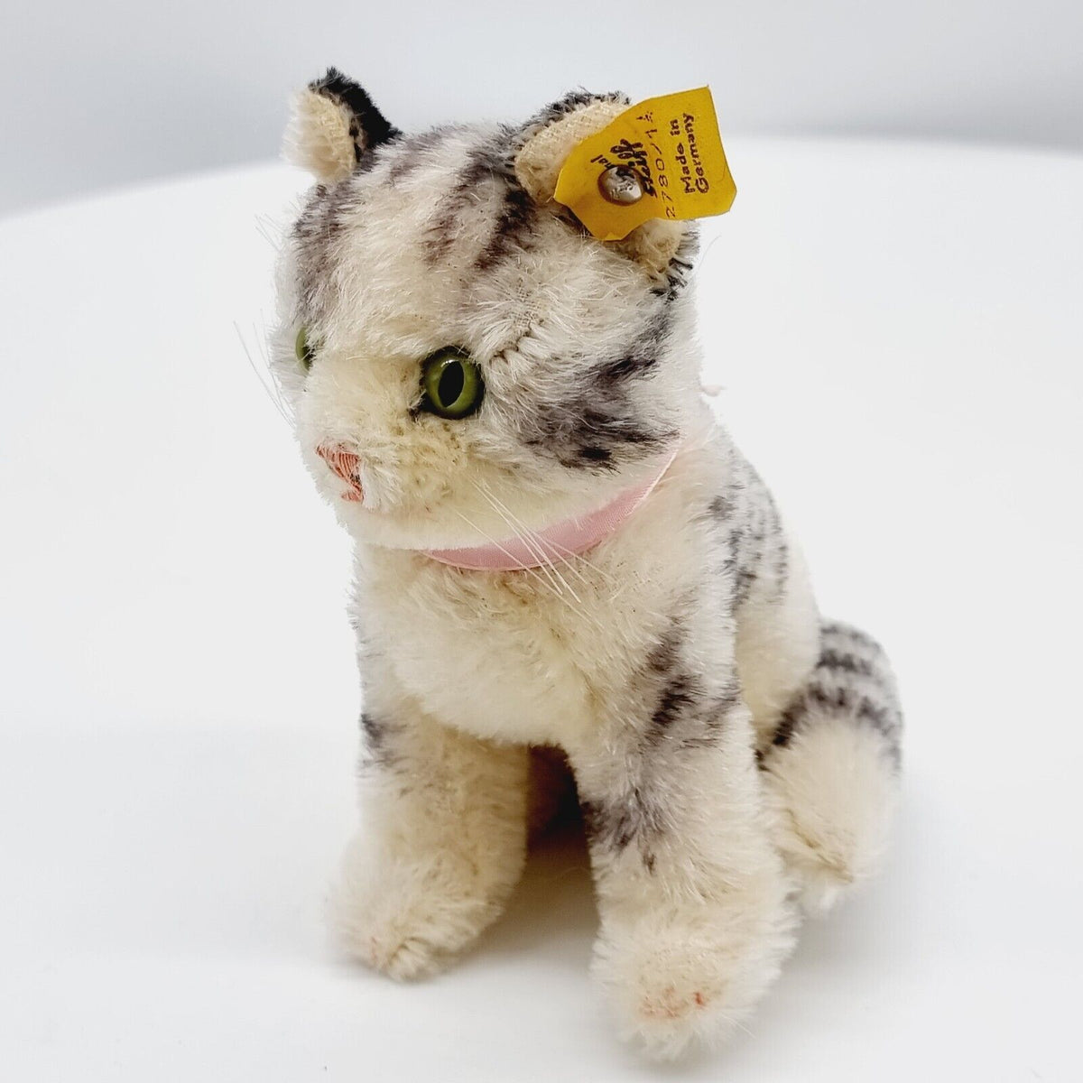 Steiff 2780/14 Susi Katze 14 cm Mohairplüsch sitzend Kopf drehbar