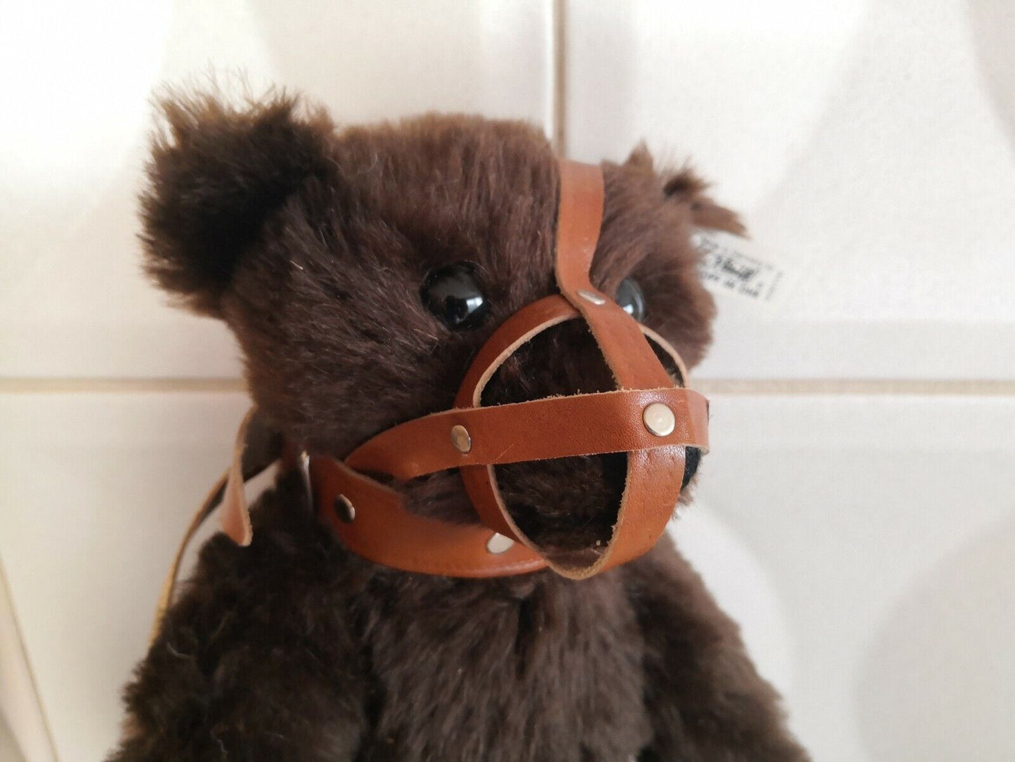 Steiff 406119 "Maulkorb Teddy" Top Zustand limitiert