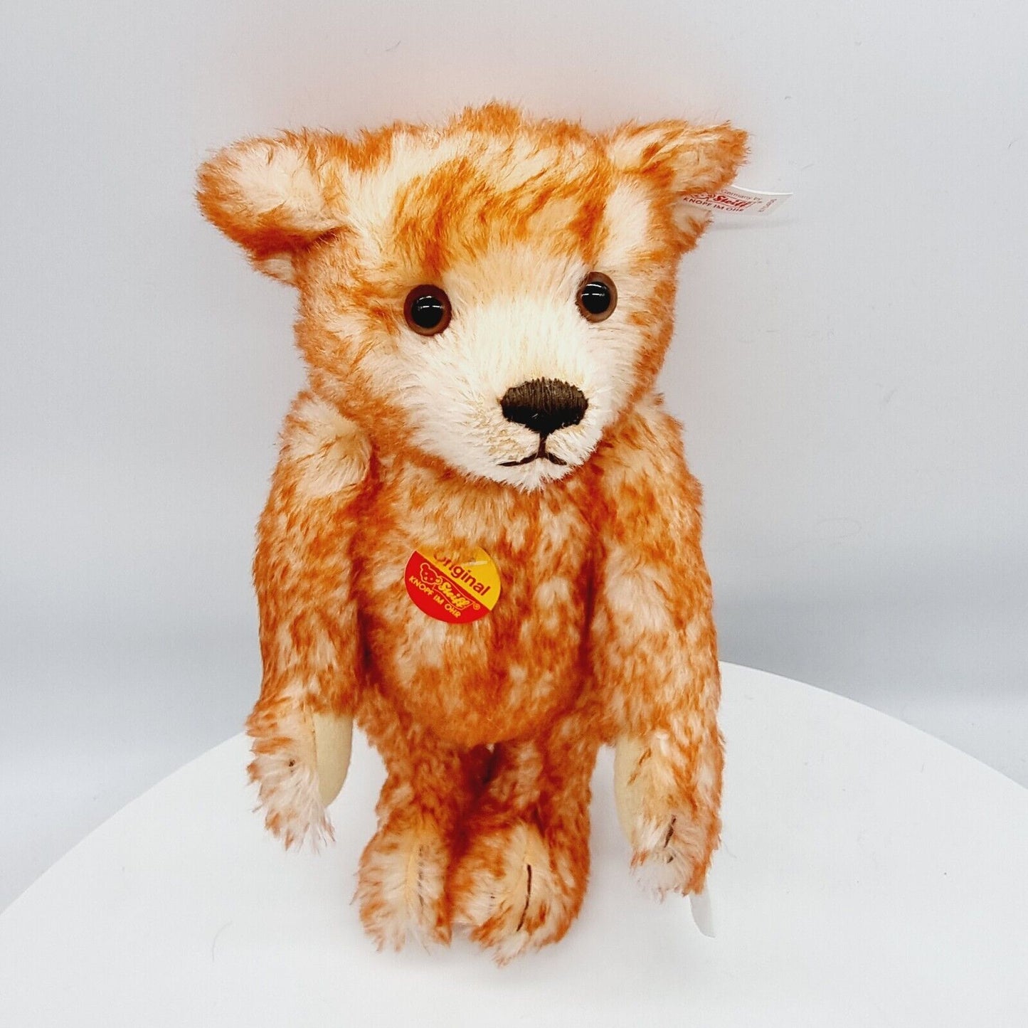 Steiff 670466 Teddybär Jahreszeiten Herbst 30cm limitiert 2000 rotbraun gespitzt