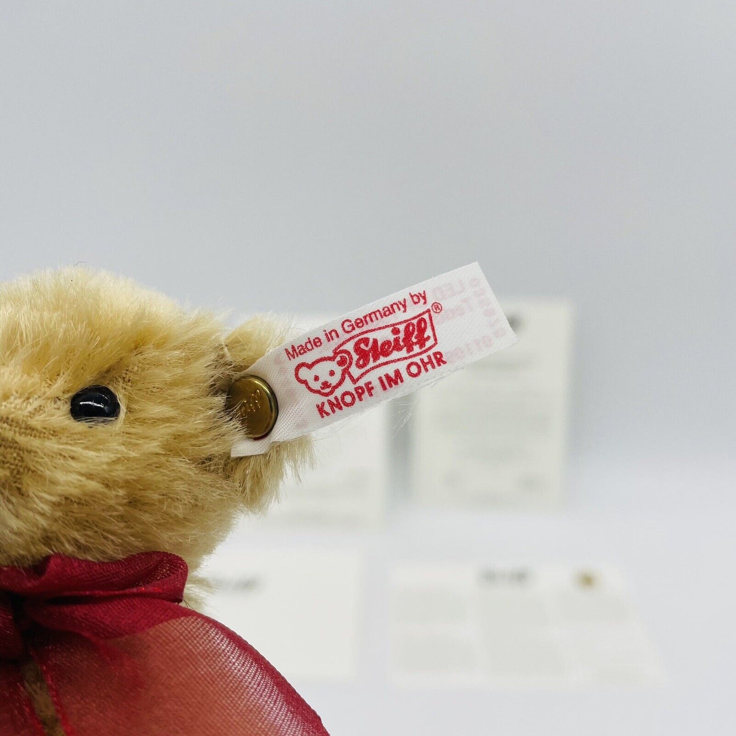 Steiff Teddybär Ilex Ornament 035975 limitiert 1500 aus 2011 10cm