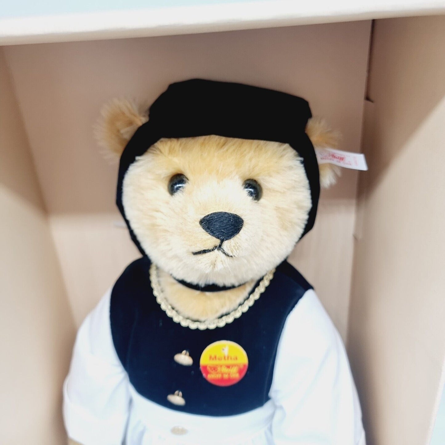 Steiff 655210 Teddybärin Metha 42 cm limitiert 1500 Jahr 1996 für Alsterhaus