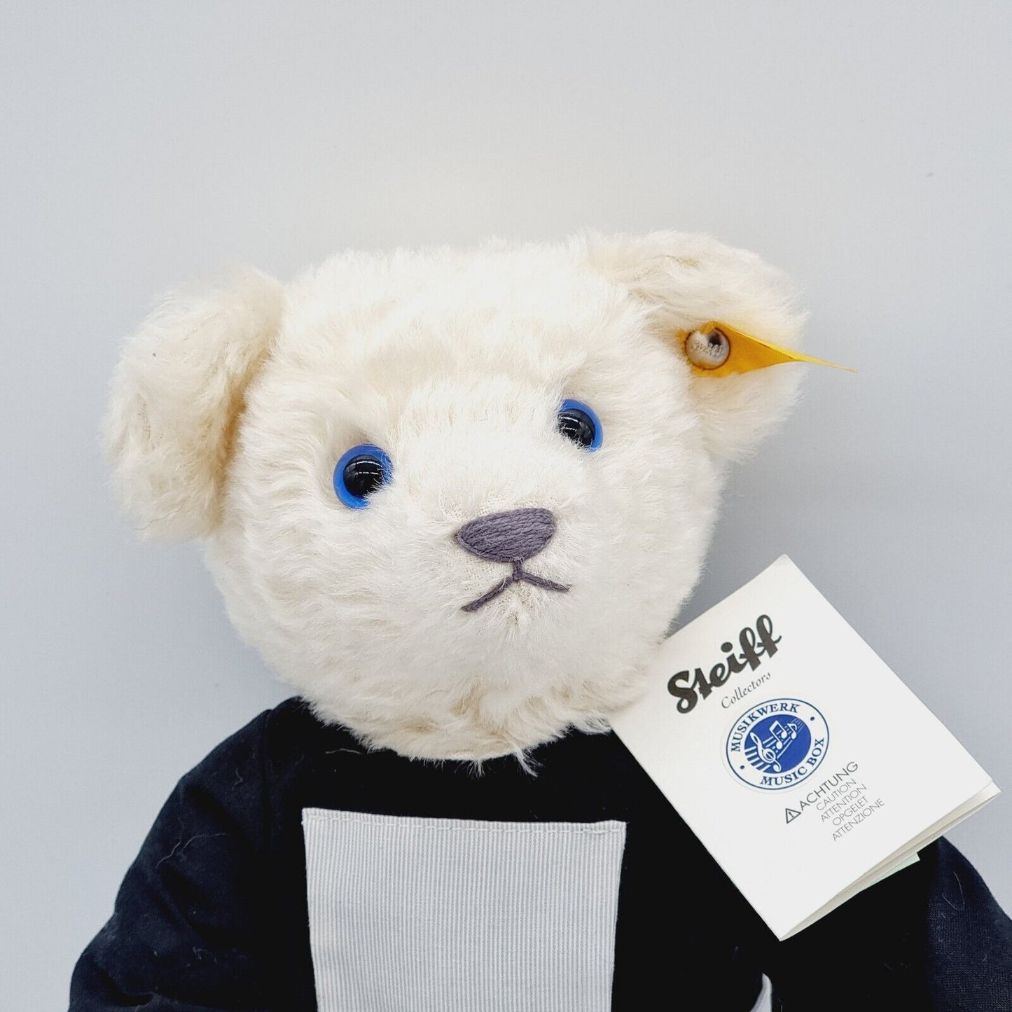 Steiff Sound of Music Teddybär mit Musikwerk 31 cm EAN 682919 Überproduktion