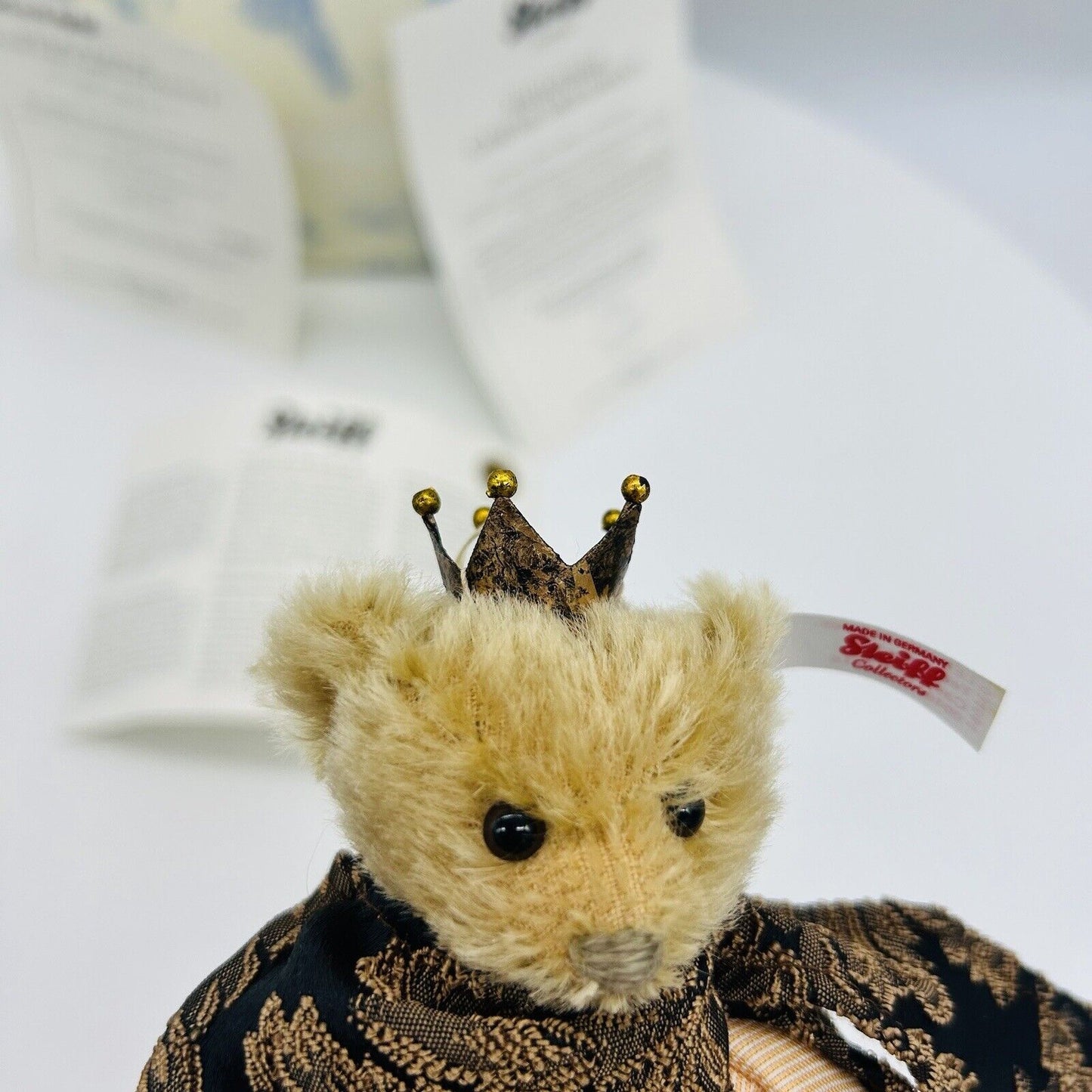 Steiff 034084 Ornament Teddybär Caspar Heilige drei Könige limitiert 1500