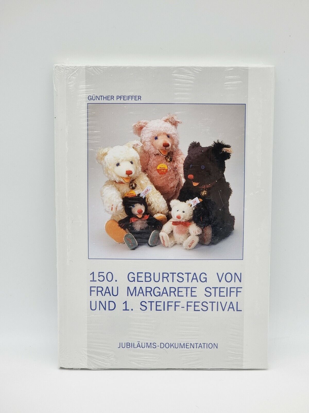 Nr. 00001 - Steiff Little Blackey & Whitey 16 & 14 cm 655500 4. Festival 2000