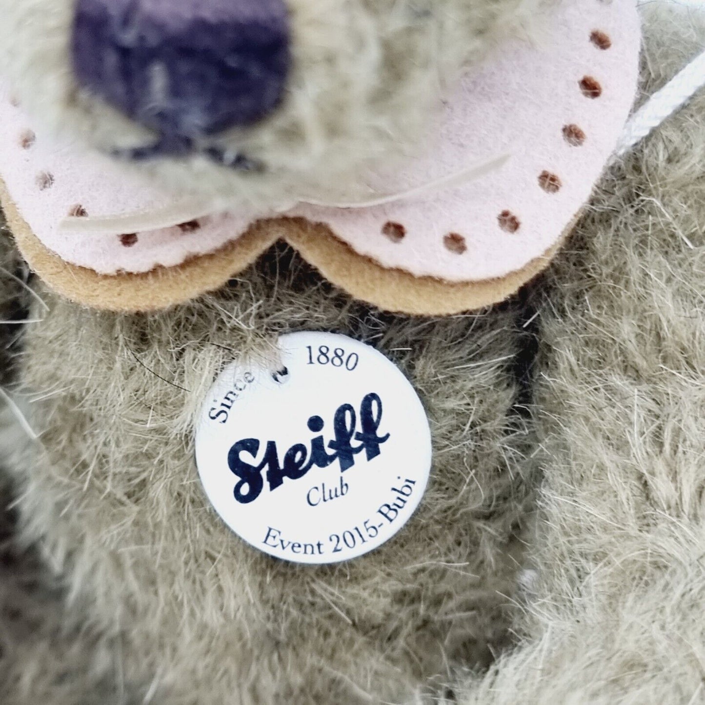 Steiff Event Teddybär Bubi 421334 limitiert 2015 aus 2015 21 cm Mohair