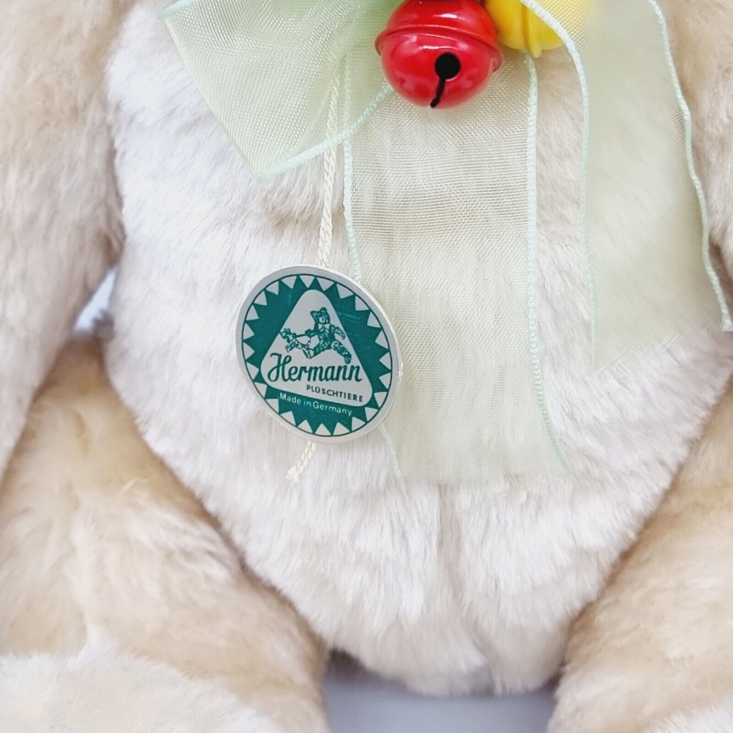 Hermann Schmuseweicher Deutscher Fan Teddybär Wattefüllung limitiert 111 Stück