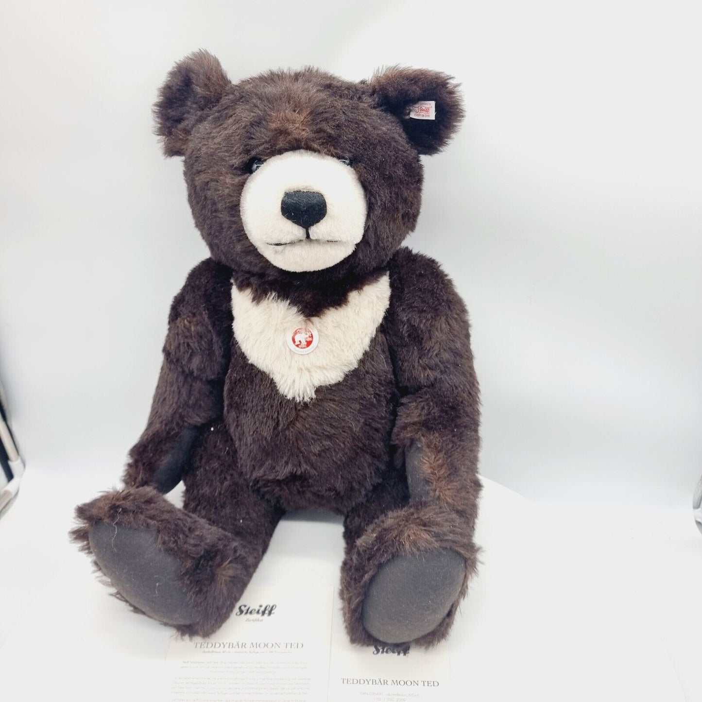 Steiff 036491 Teddybär Moon Ted braun limitiert 1500 60cm Alpaca