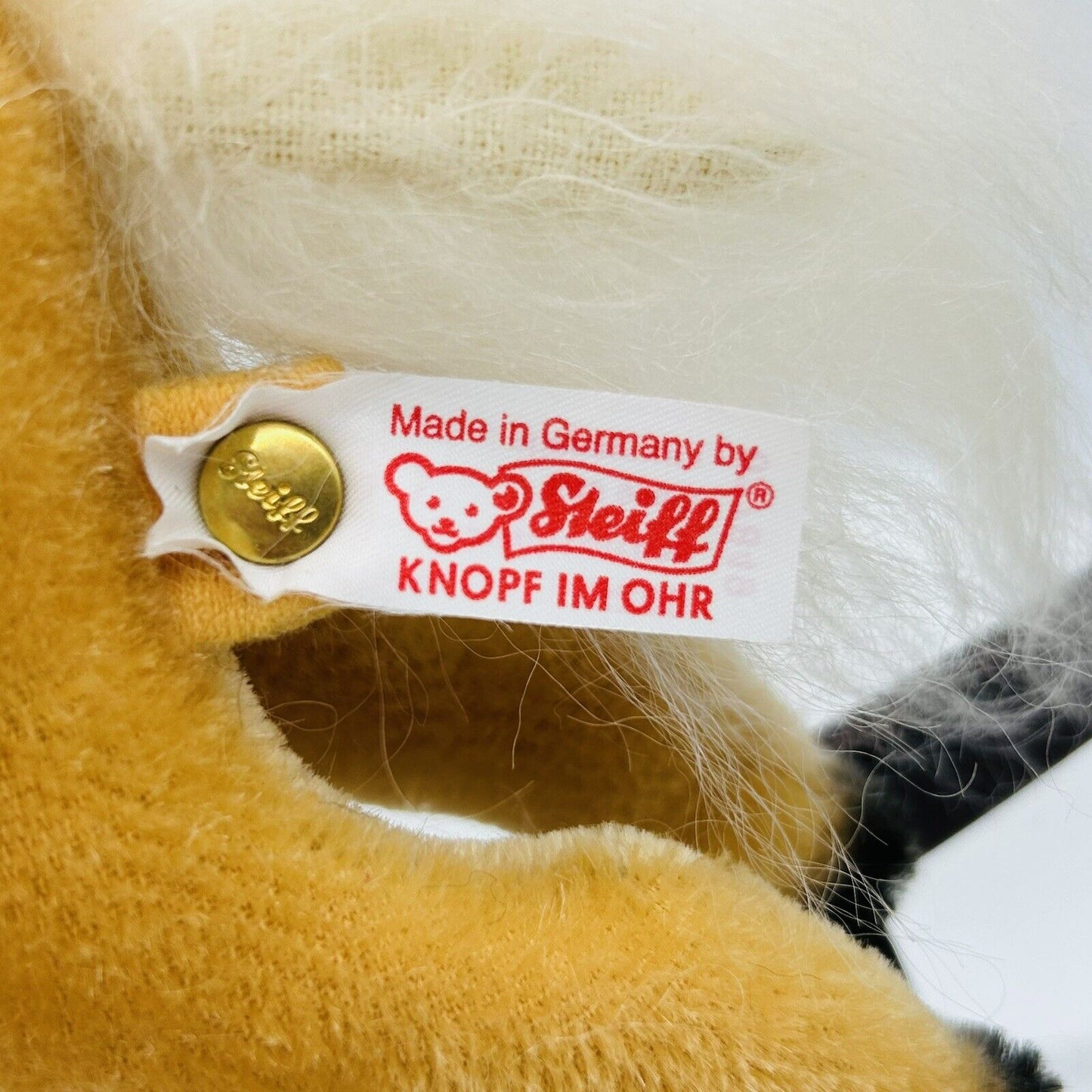 Steiff 037849 Schaukelpferd limitiert 2000 aus 2003 39 cm Mohair