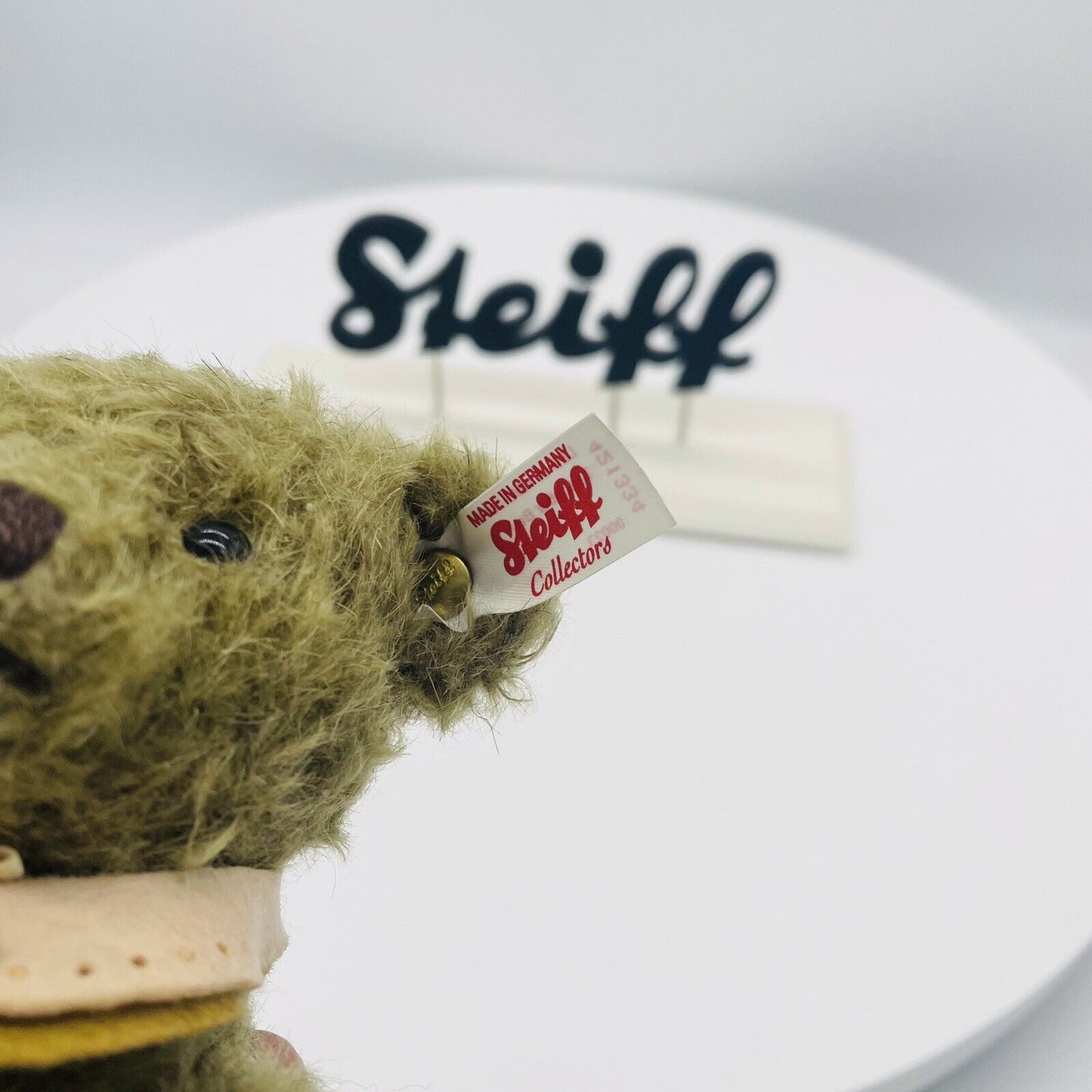 Steiff Event Teddybär Bubi 421334 limitiert 2015 aus 2015 21cm Mohair