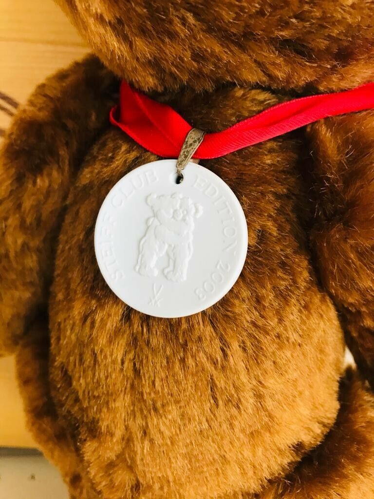 Steiff MEIẞEN Teddybär 420351 28 cm Messe Leipzig 1903