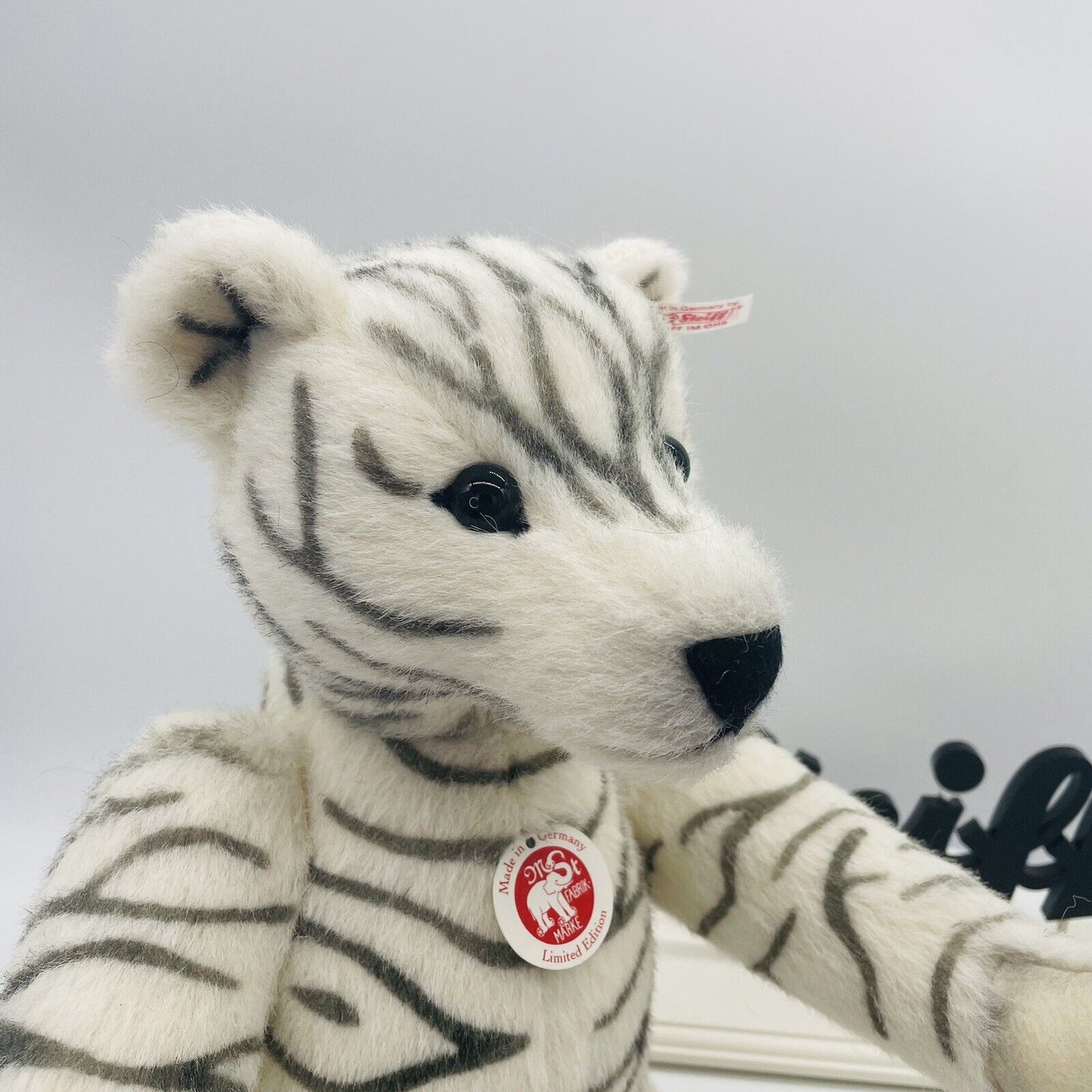 Steiff Teddybär Zebra 420283 limitiert 2009 aus 2009 40cm Mohair