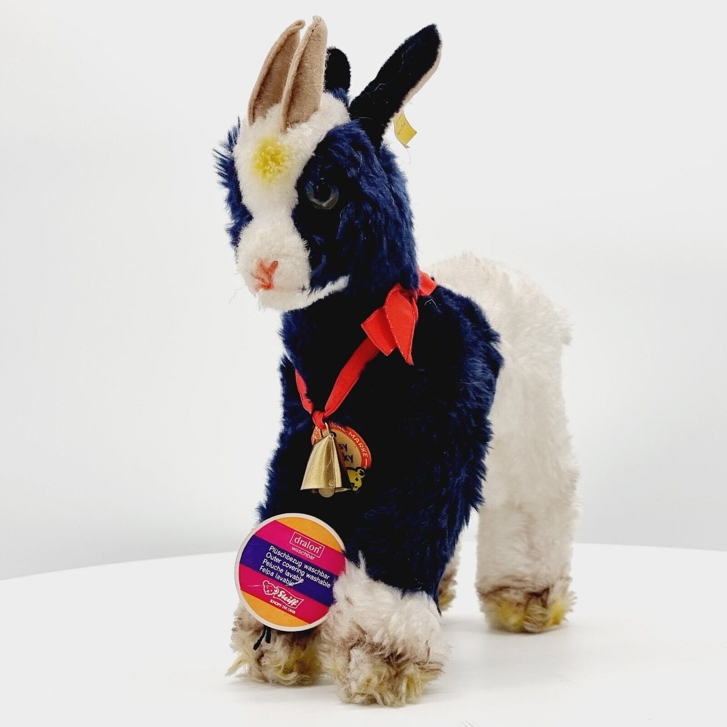 Steiff 4960/25 Ziege Cosy Zicky 1968-1975 25 cm Dralon