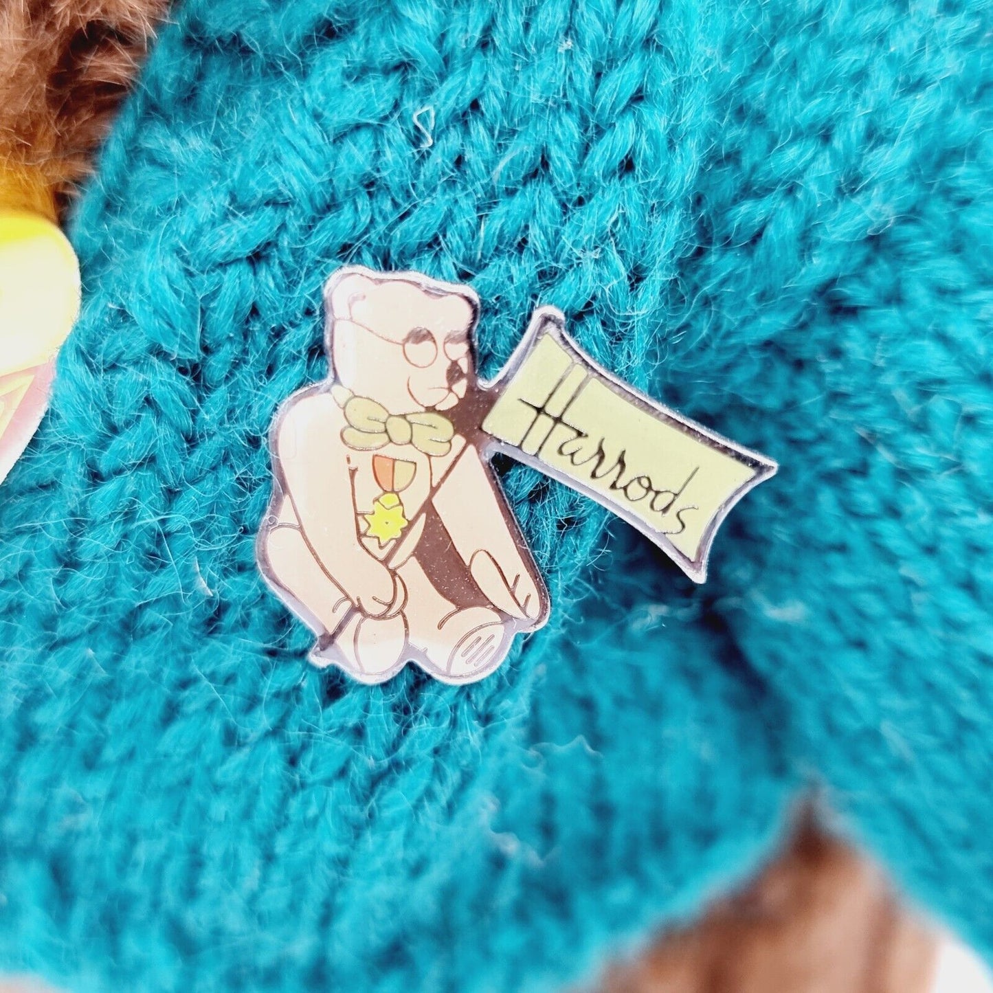 Steiff 0223/30 Original Teddybär mit Strickjacke braun 30 cm