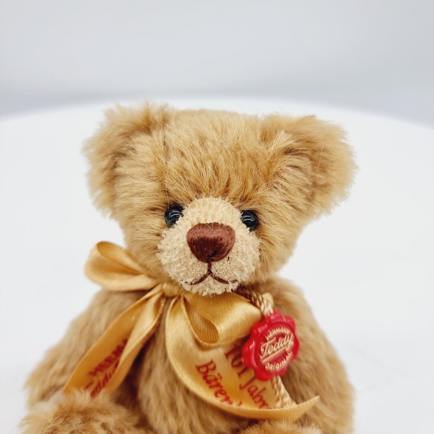 Hermann Teddy Original 101 Jahre Bärenliebe 13 cm Jahresteddybär 2013