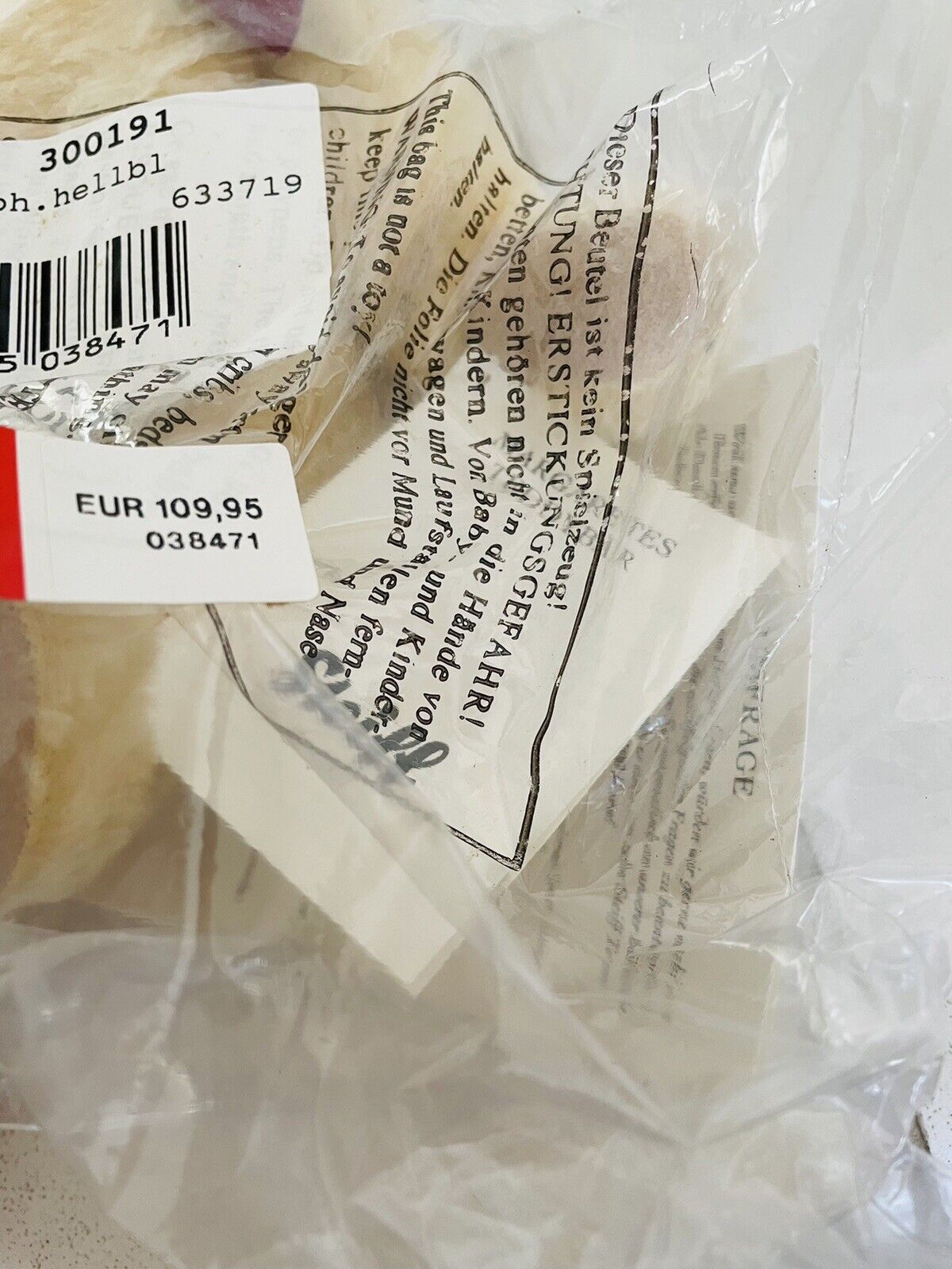 Steiff Teddybär EAN 038471 Mohair 28 cm 1909 limitiert Zertifikat Sammler