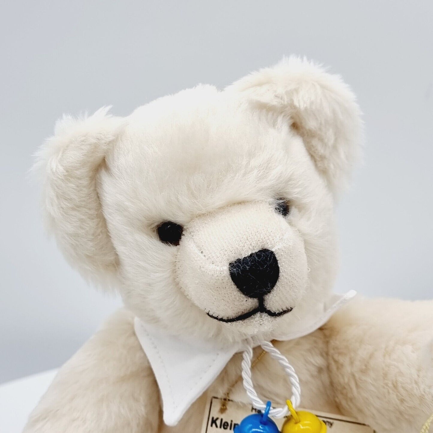 Hermann Kleiner Friedensbotschafter Ukraine Teddybär "Give peace a chance" 33cm