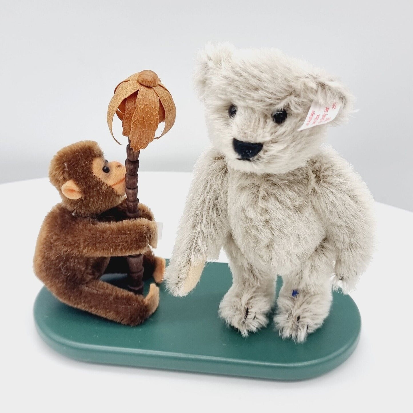 Steiff 037467 Austausch-Set Rolly Drolly 2006 limitiert 1500 Teddybär und Affe