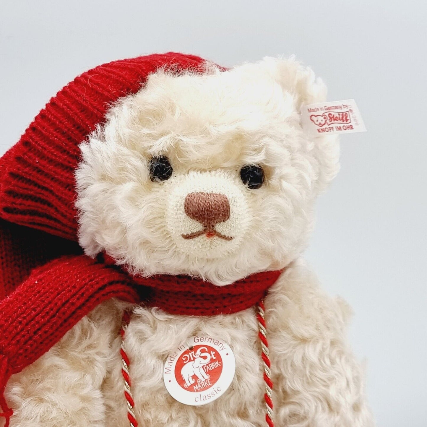 Steiff 037368 Teddybär Trommler limitiert 2007 aus 2007 30cm aus Mohair