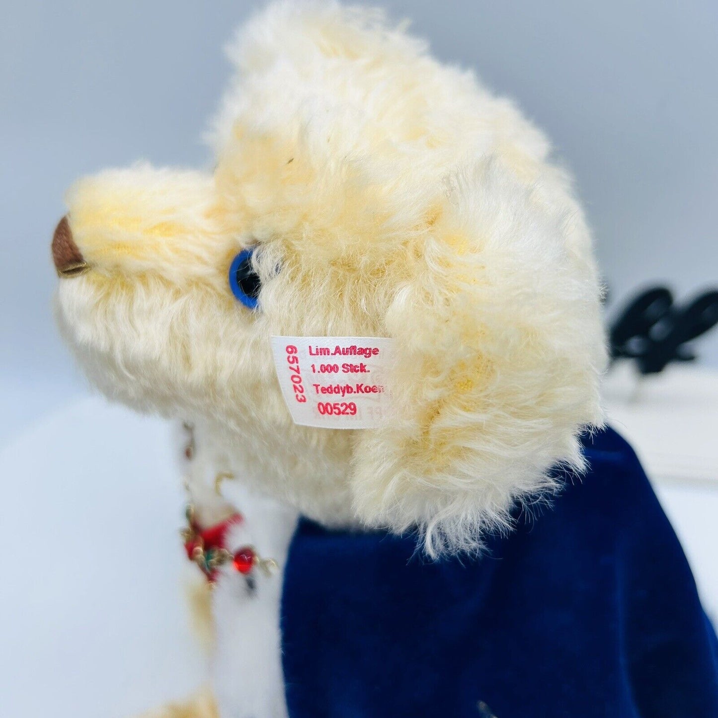 Steiff 657023 Teddybär König Ludwig limitiert 1000 aus 2009 30 cm Mohair