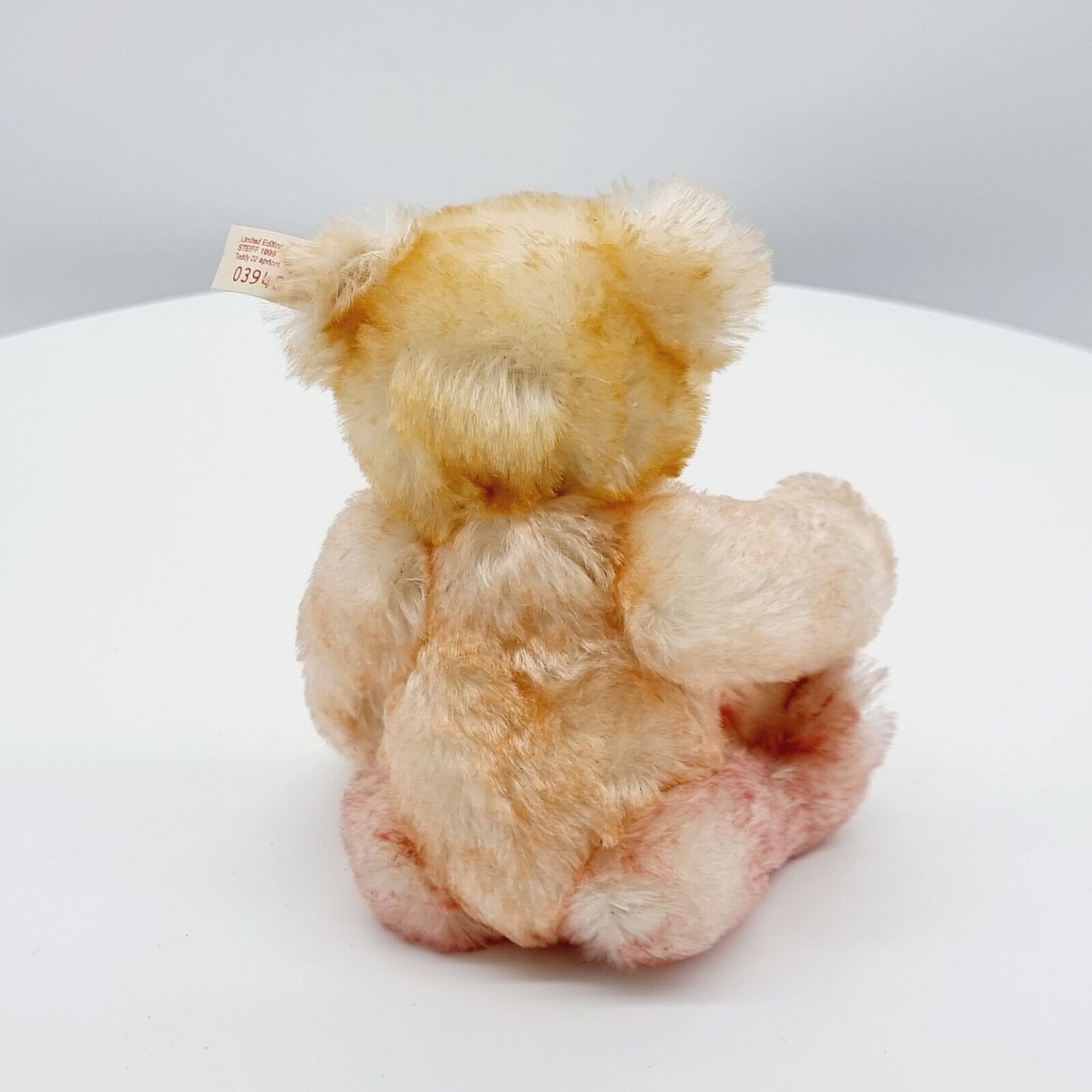 Steiff Teddybären Set Hello 2000 Good-Bye 1999 670367 22cm Mohair