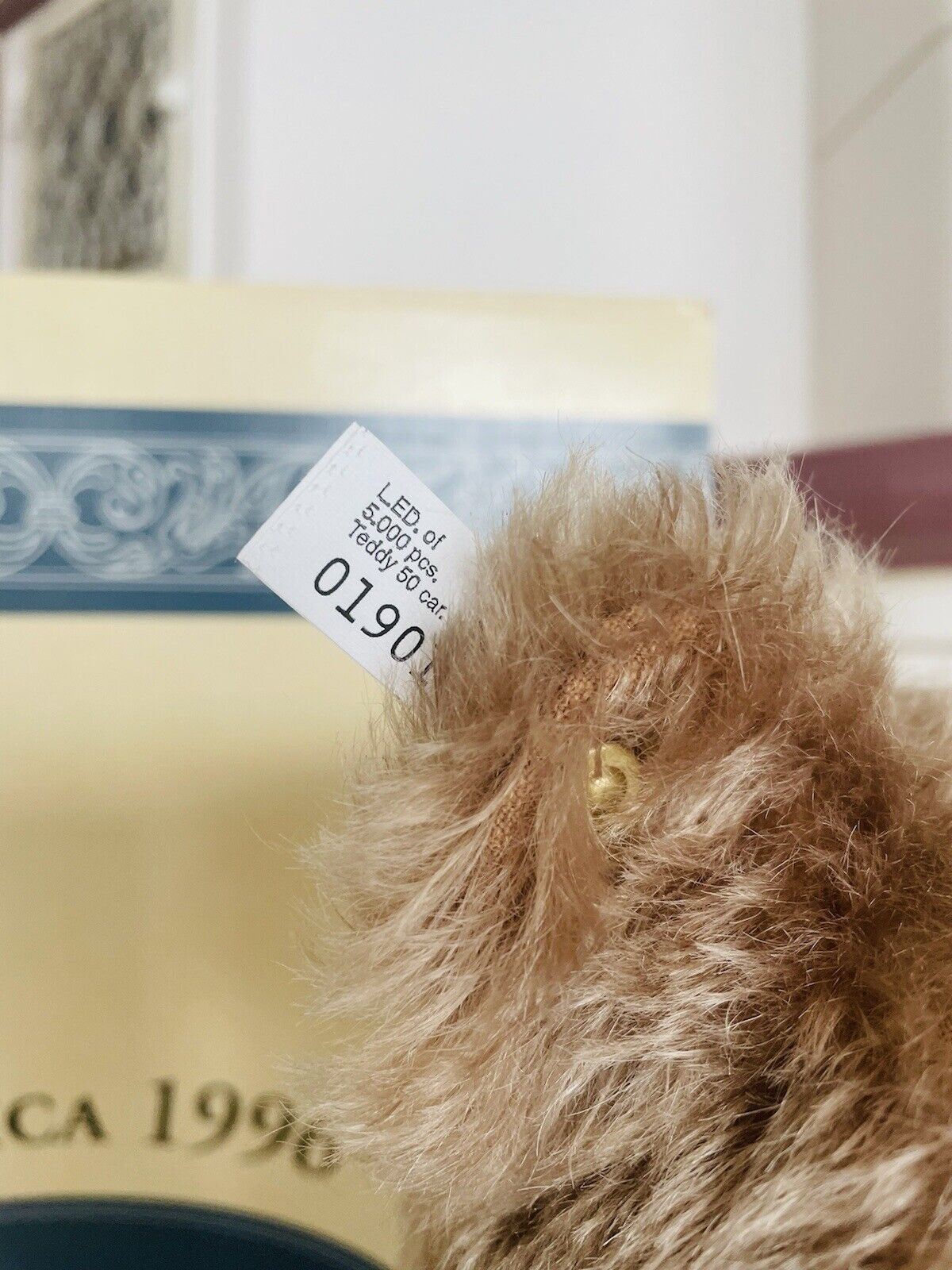 Steiff Teddybär 1951 Caramel 50 cm limitiert 408427 1996 Sammler OVP Zertifikat