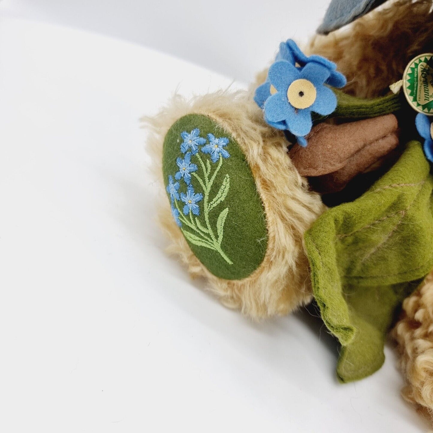 Hermann Coburg Teddybär Blumenkinder Vergissmeinnicht limitiert 500