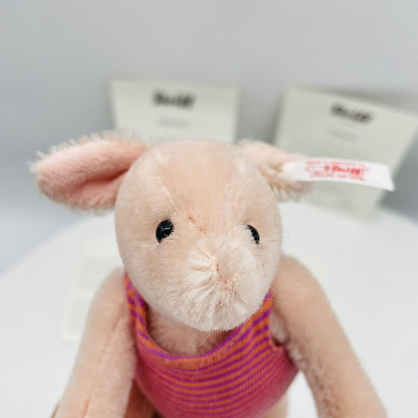 Steiff Ferkel 354878 aus Winnie the Pooh limitiert 2000 aus 2013 13cm Mohair