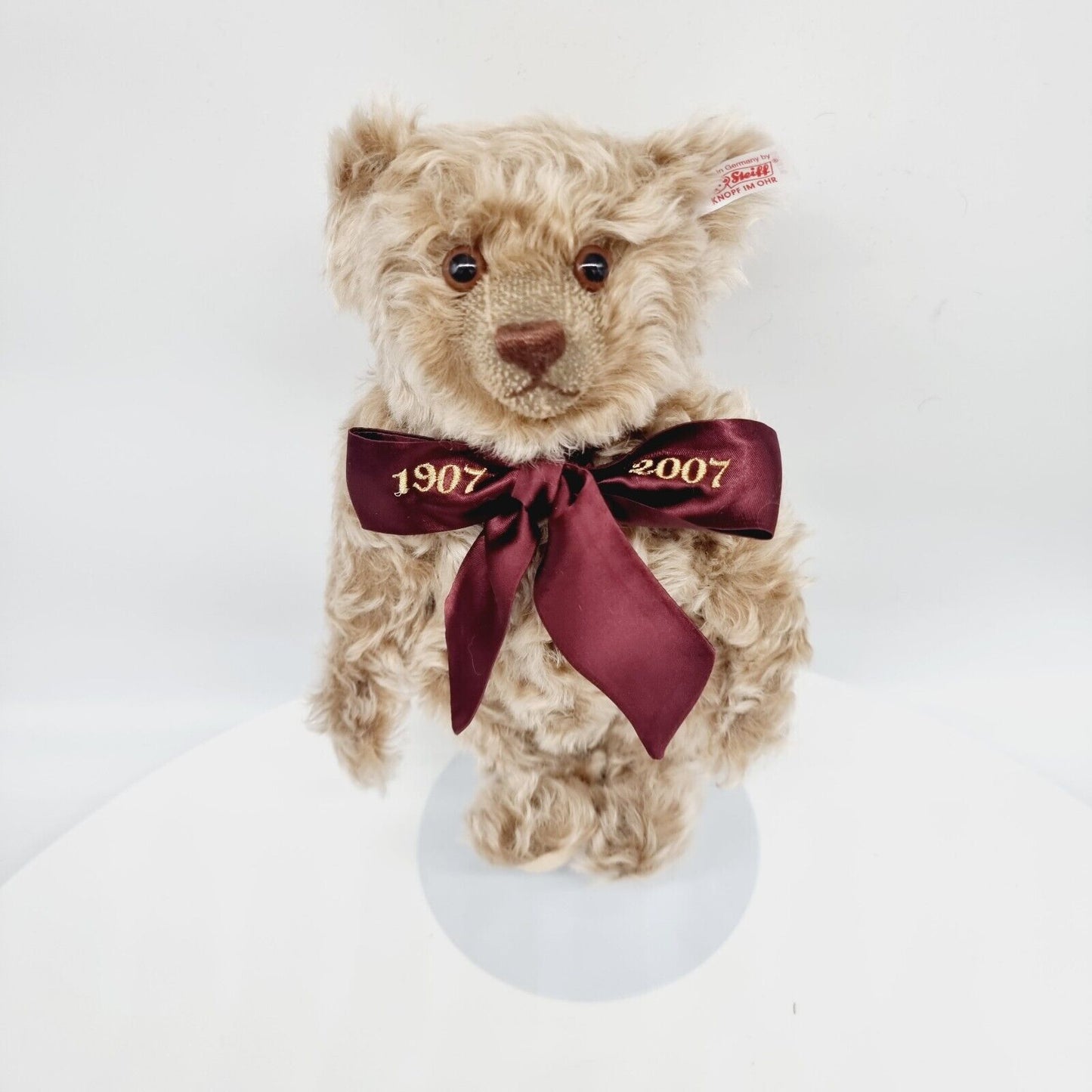 Steiff 662676 Teddybär Million Hugs 100 Jahre 1907 - 2007 limitiert mit Schleife