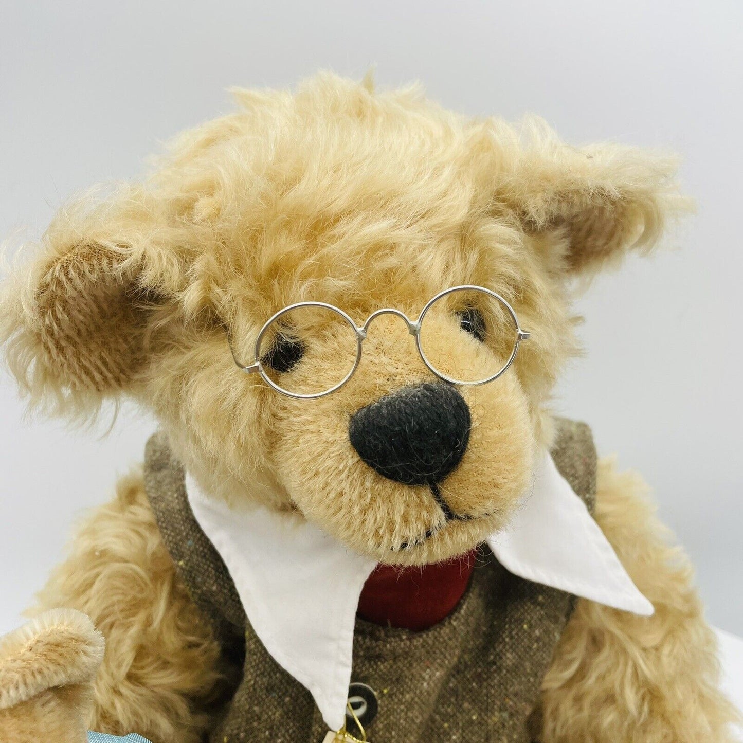Hermann Coburg Teddybär Johann Hermann limitiert 150 aus 2004 42cm Mohair