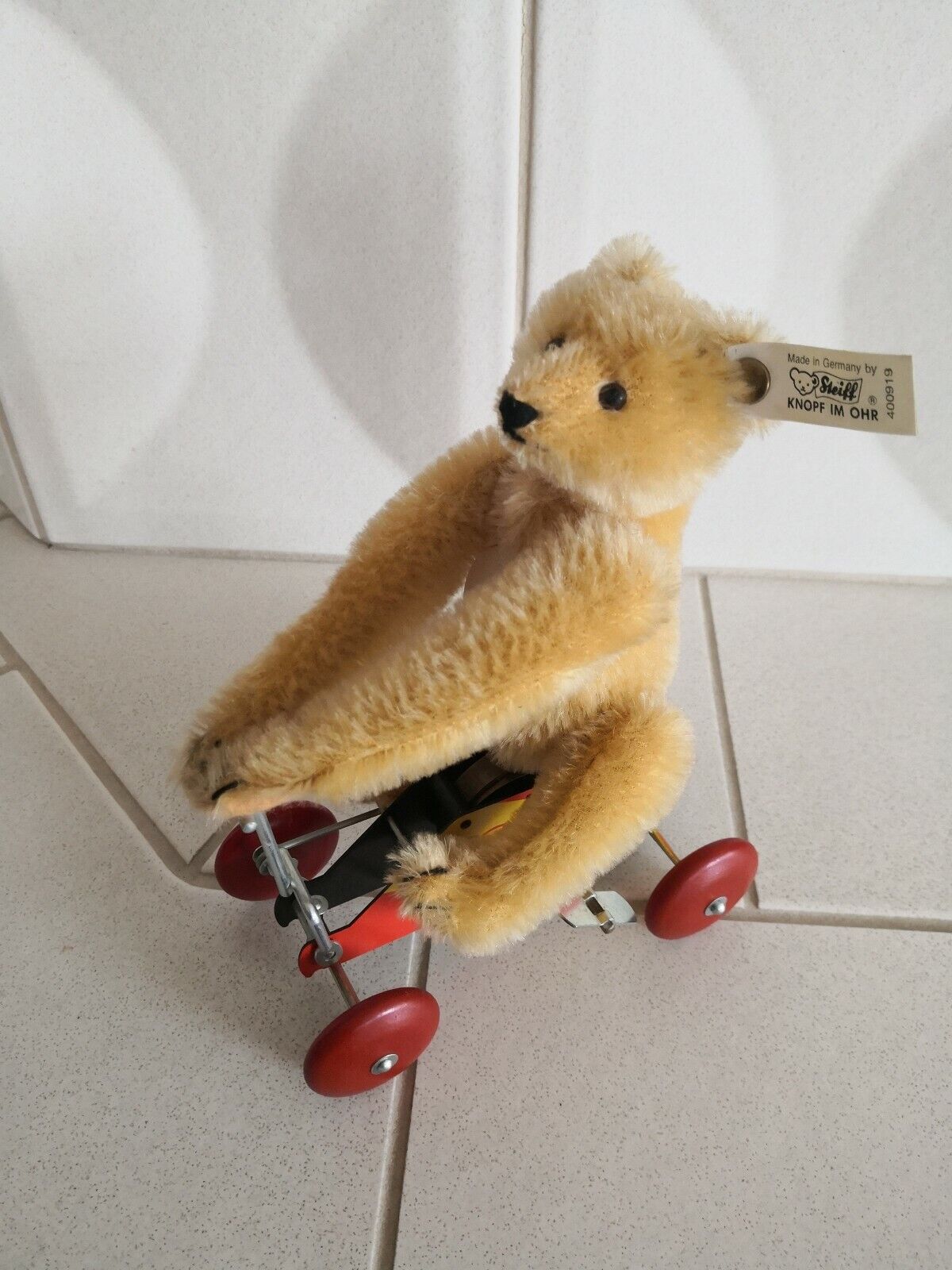 Steiff Ur-Teddy 1926, Museum-Collection, limitierte Auflage 1993 Replica