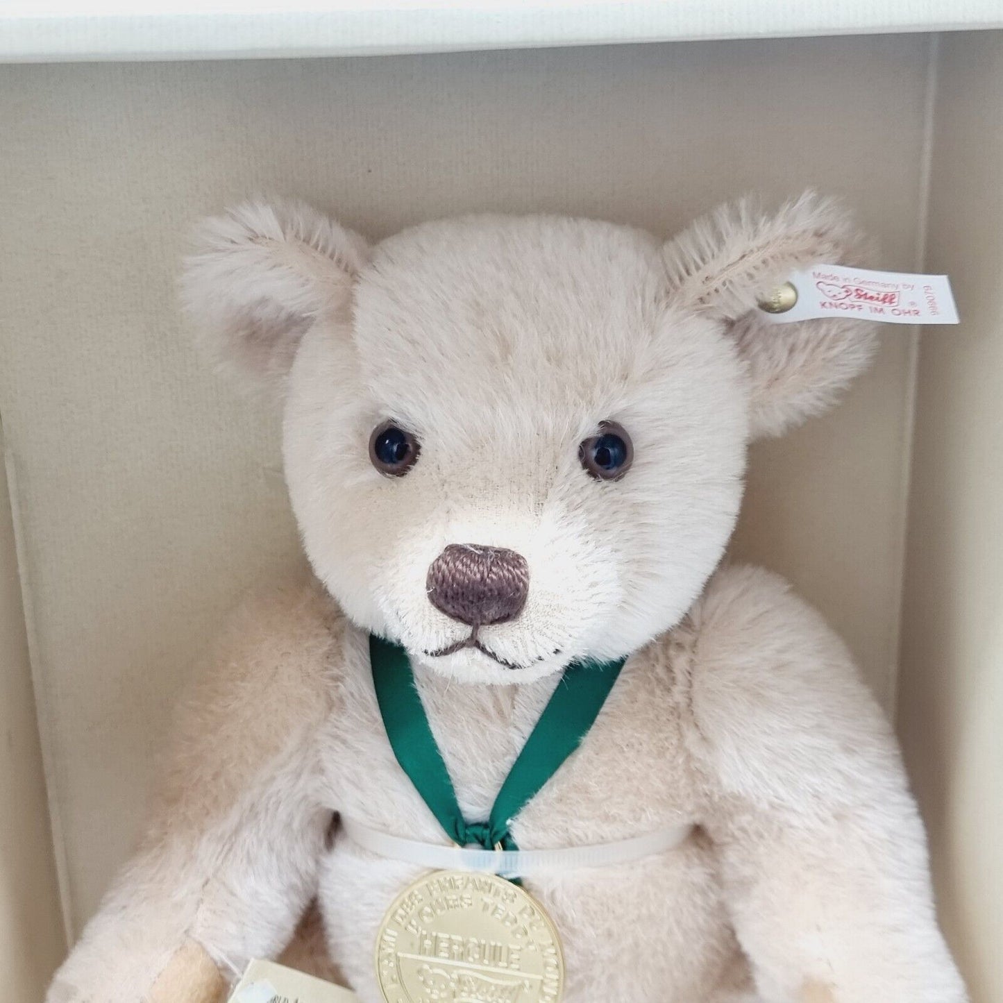 Steiff 999079 Teddybär Hercule Monaco limitiert 3000 aus 1995 28cm Mohair