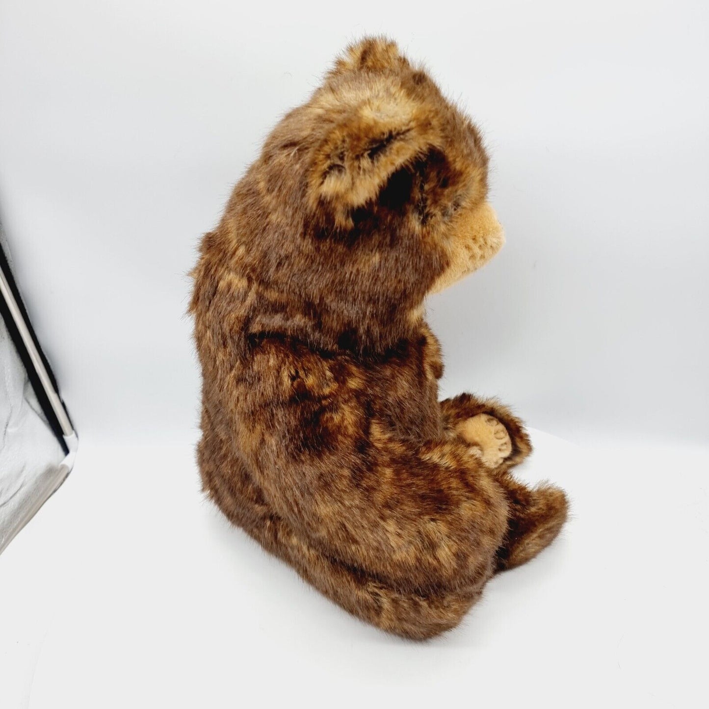 Steiff Teddybär Original 069529 braun meliert 44 cm sitzend aufwändige Tatzen
