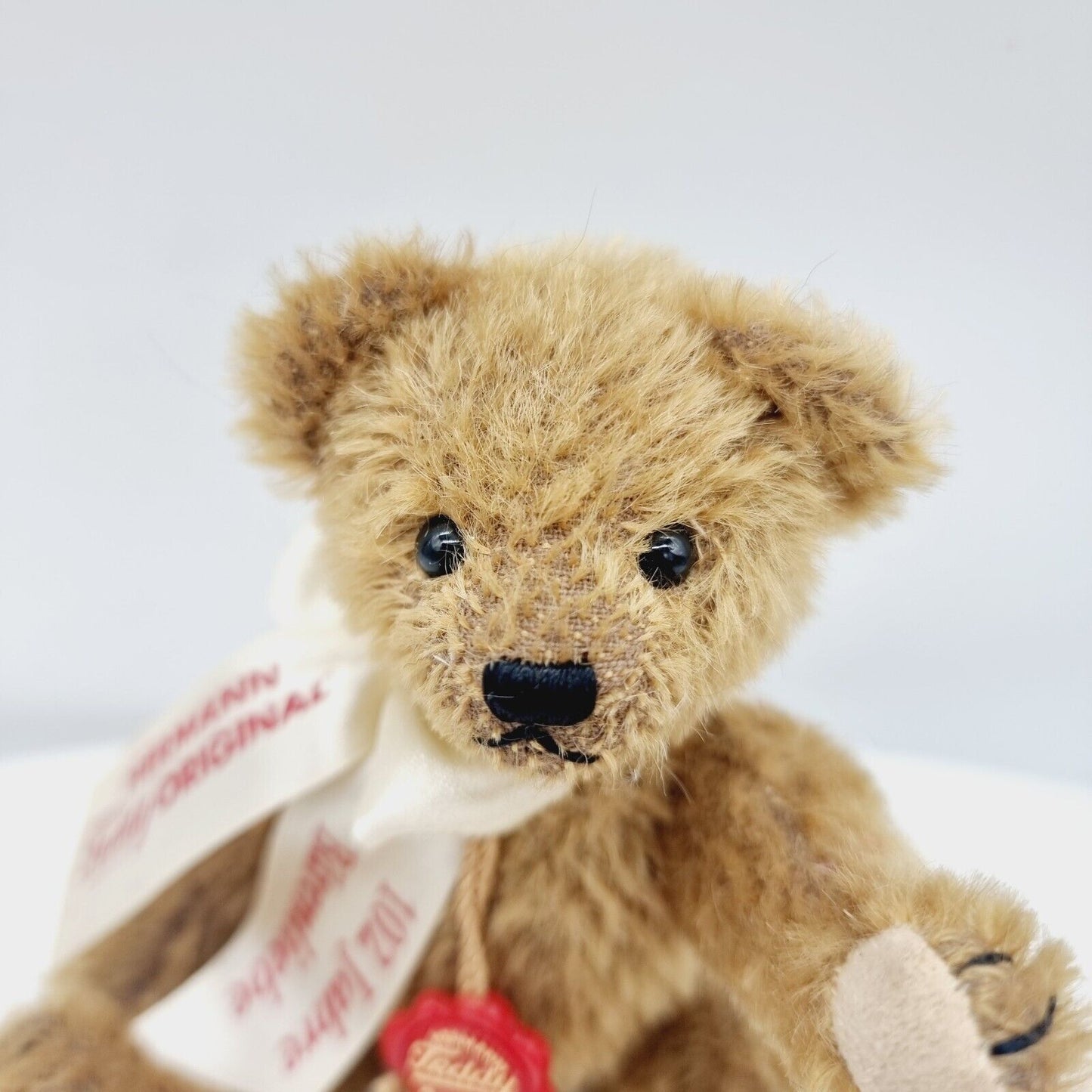 Hermann Teddy Original 102 Jahre Bärenliebe 14 cm Jahresteddybär 2014