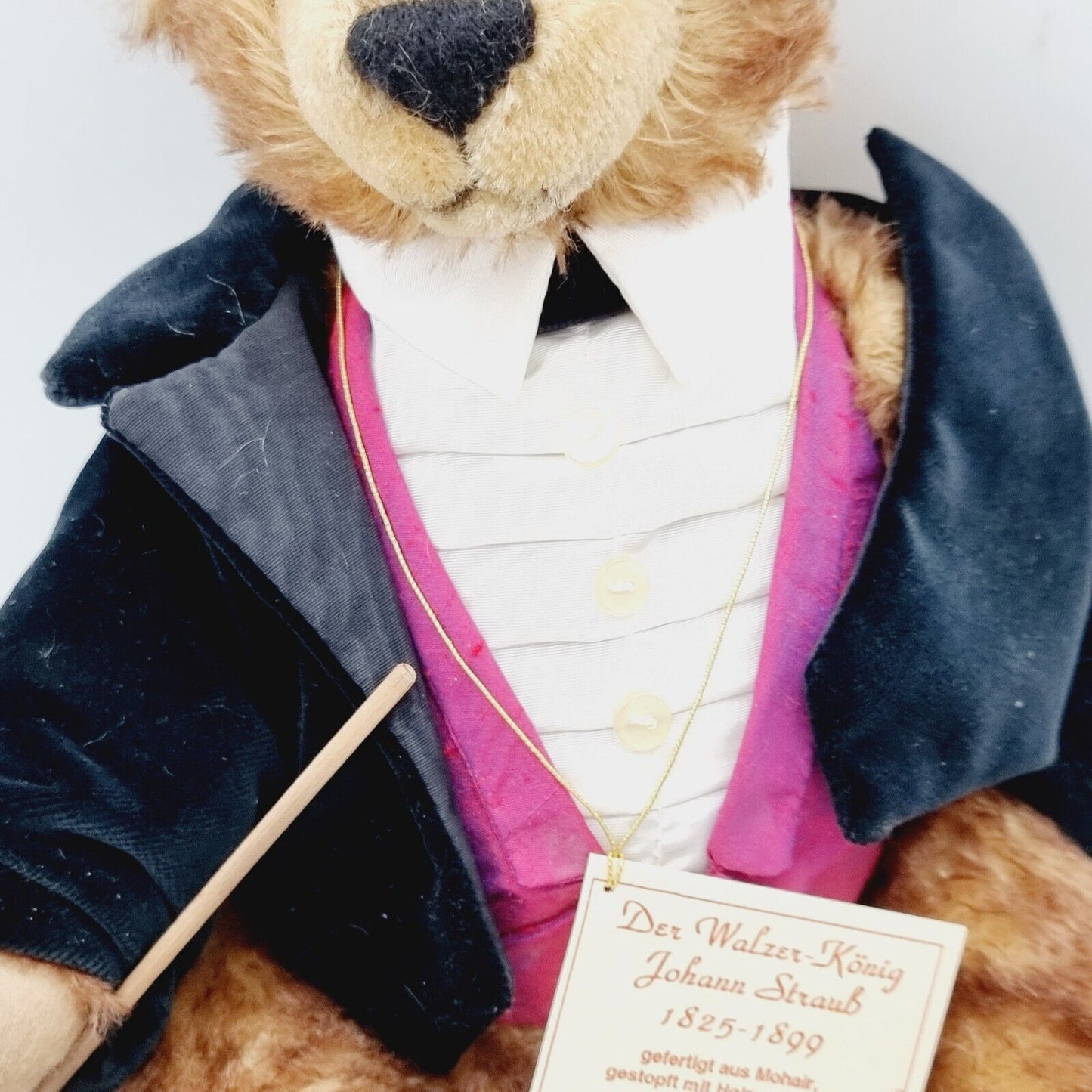 Hermann Coburg 19257-0 Der Walzerkönig Johann Strauß limitiert 500 40 cm Mohair
