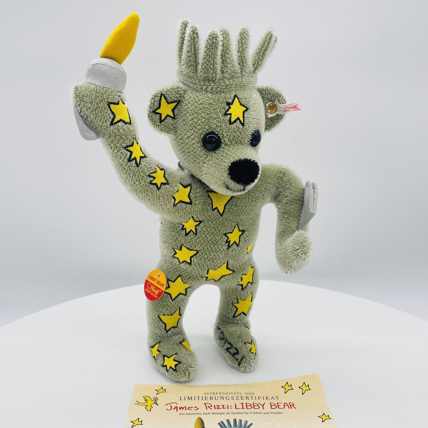 Steiff Teddybär Libby Bear Freiheitsstatue 994975 limitiert 2001 aus 2001 34cm