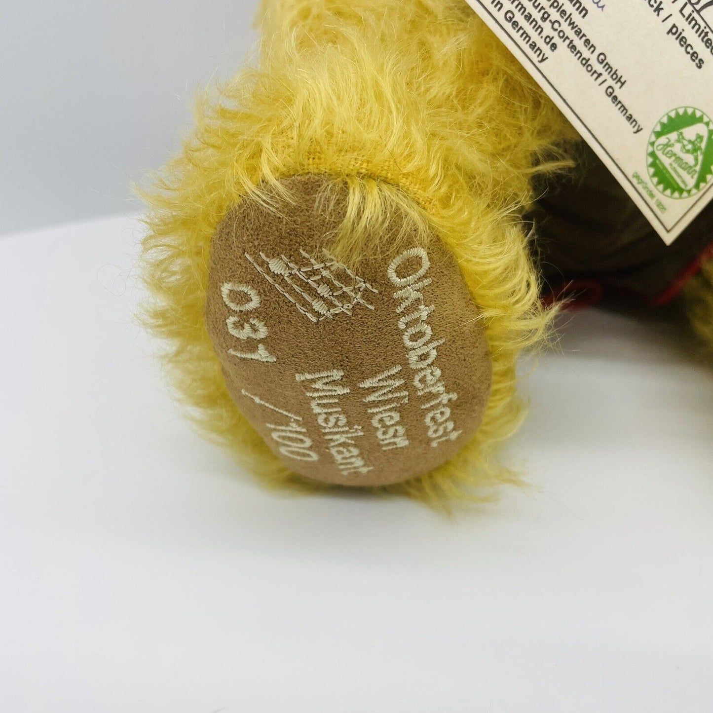 Hermann Coburg Teddybär Oktoberfest Wiesn-Musikant limitiert 100 35cm