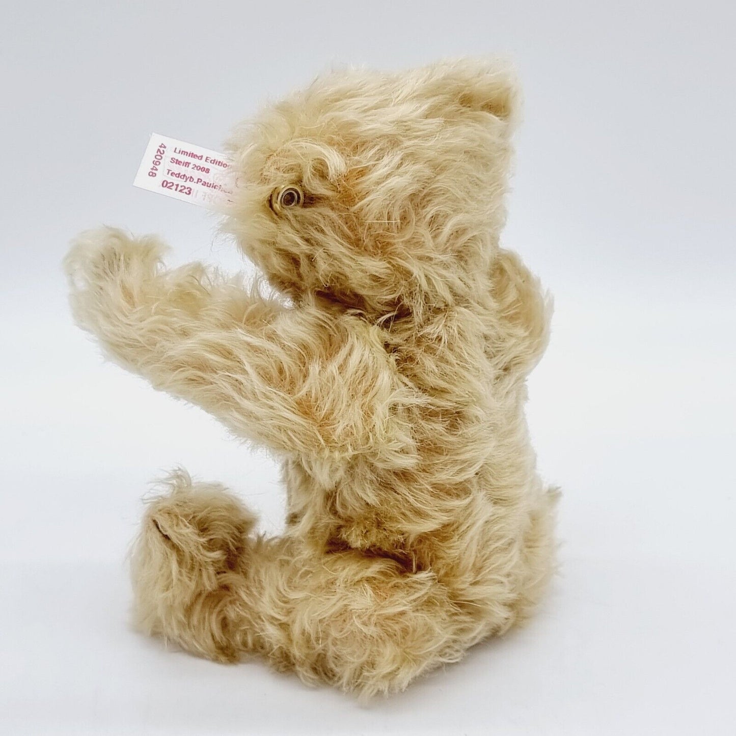 Steiff Event Teddybär Paulchen 420948 limitiert 2008 aus 2008 21cm Mohair