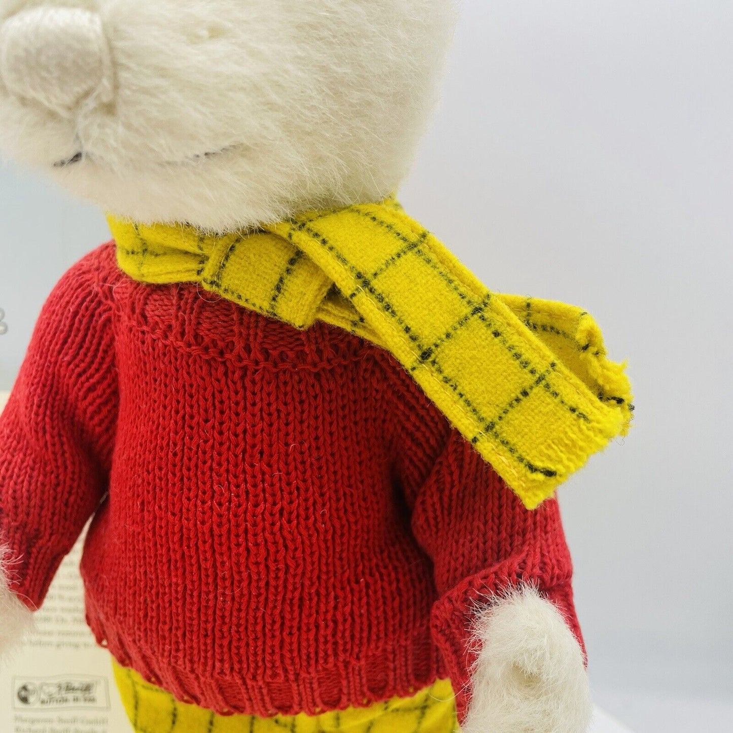 Steiff Teddybär Rupert 653568 limitiert 3000 aus 2007 Alpaca 28 cm
