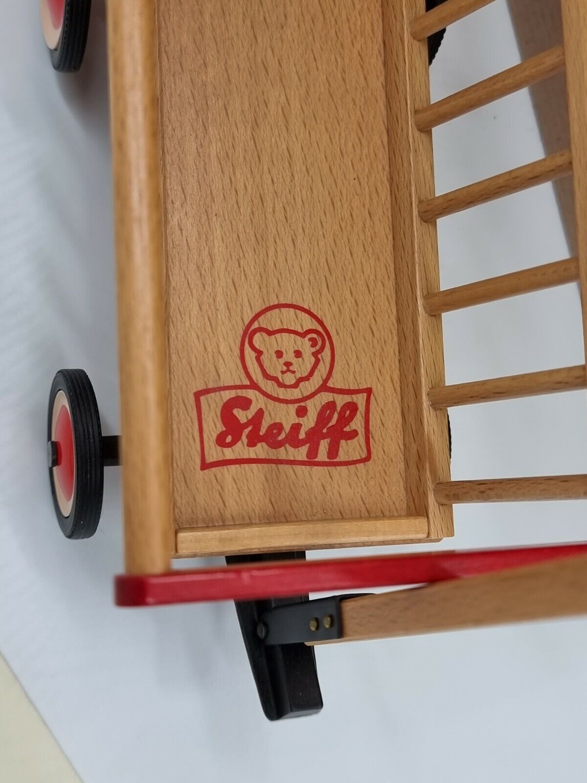 Steiff Teddybär mit Leiterwagen 30 cm 671166 limitiert Zertifikat OVP Sammler