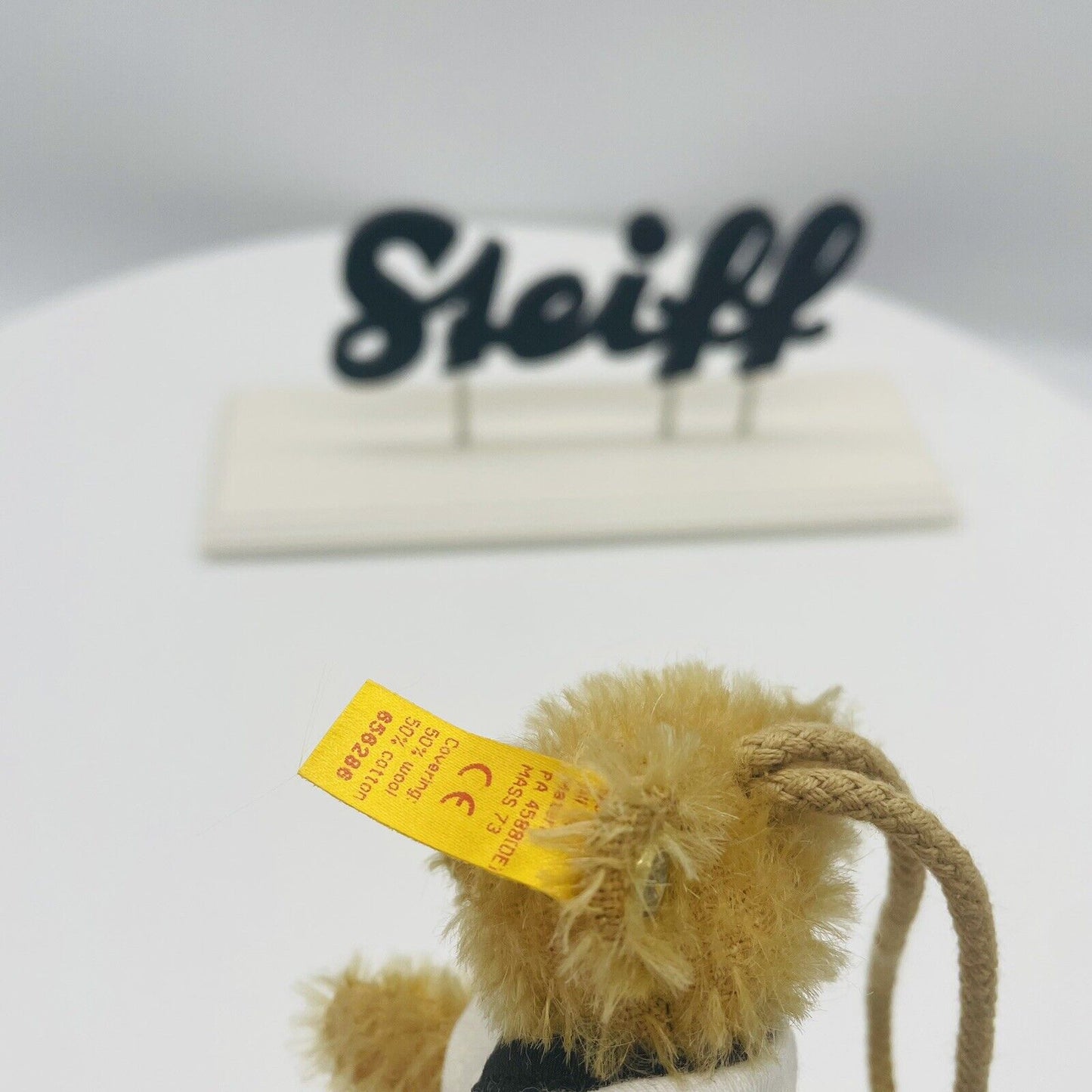 Steiff Teddybär Anhänger Fußball WM 2006 656286 8cm Mohair