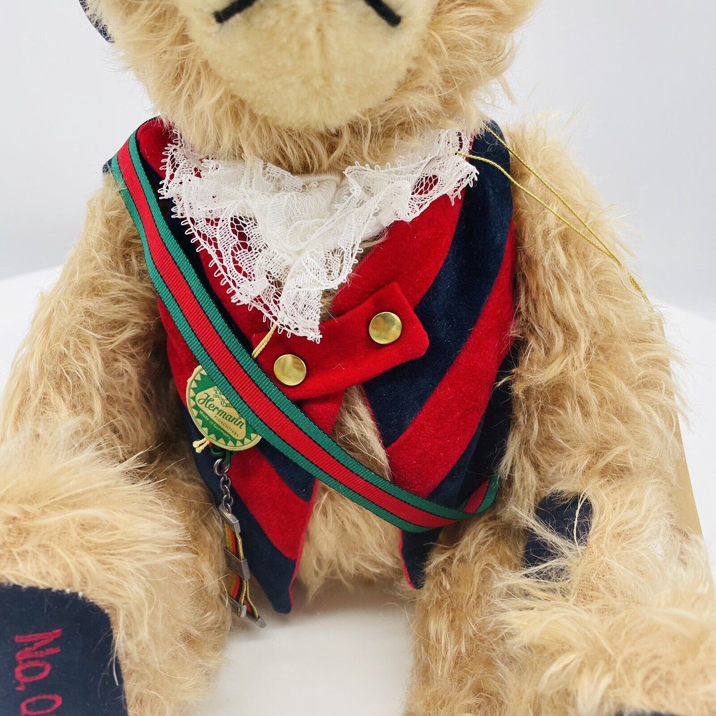 Hermann Coburg Teddybär Old Heidelberg limitiert 2000 aus 1996 Mohair