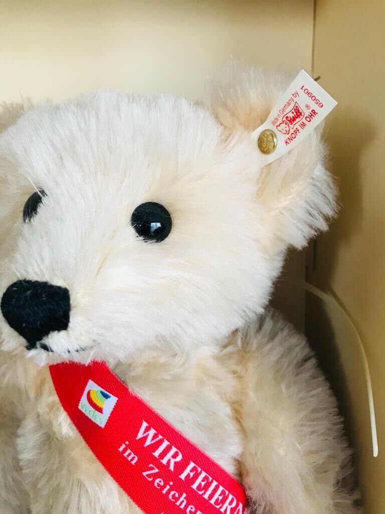 Steiff Tier 650901 Exklusiv Vedes Teddy Bär Blond 42 cm OVP limitierte Auflage
