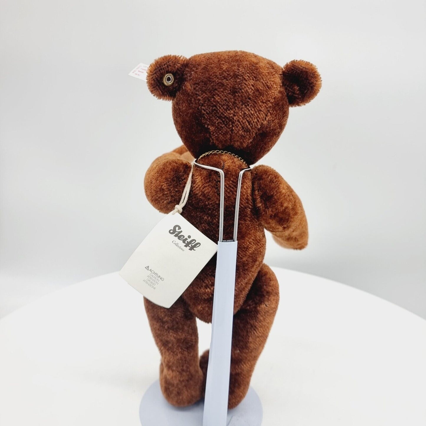 Steiff 035166 Teddybär Nando 30 cm Mohair rotbraun 2013 mit Kompass