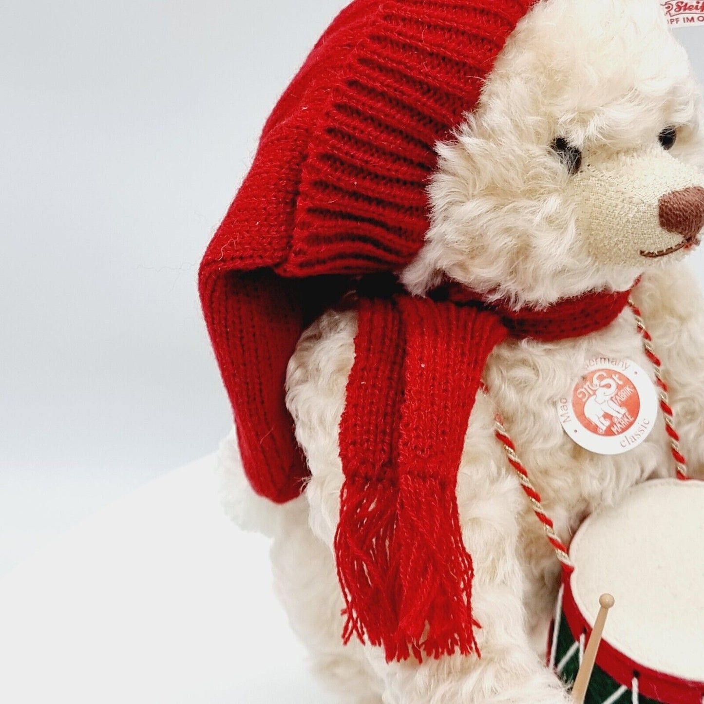 Steiff 037368 Teddybär Trommler limitiert 2007 aus 2007 30cm aus Mohair