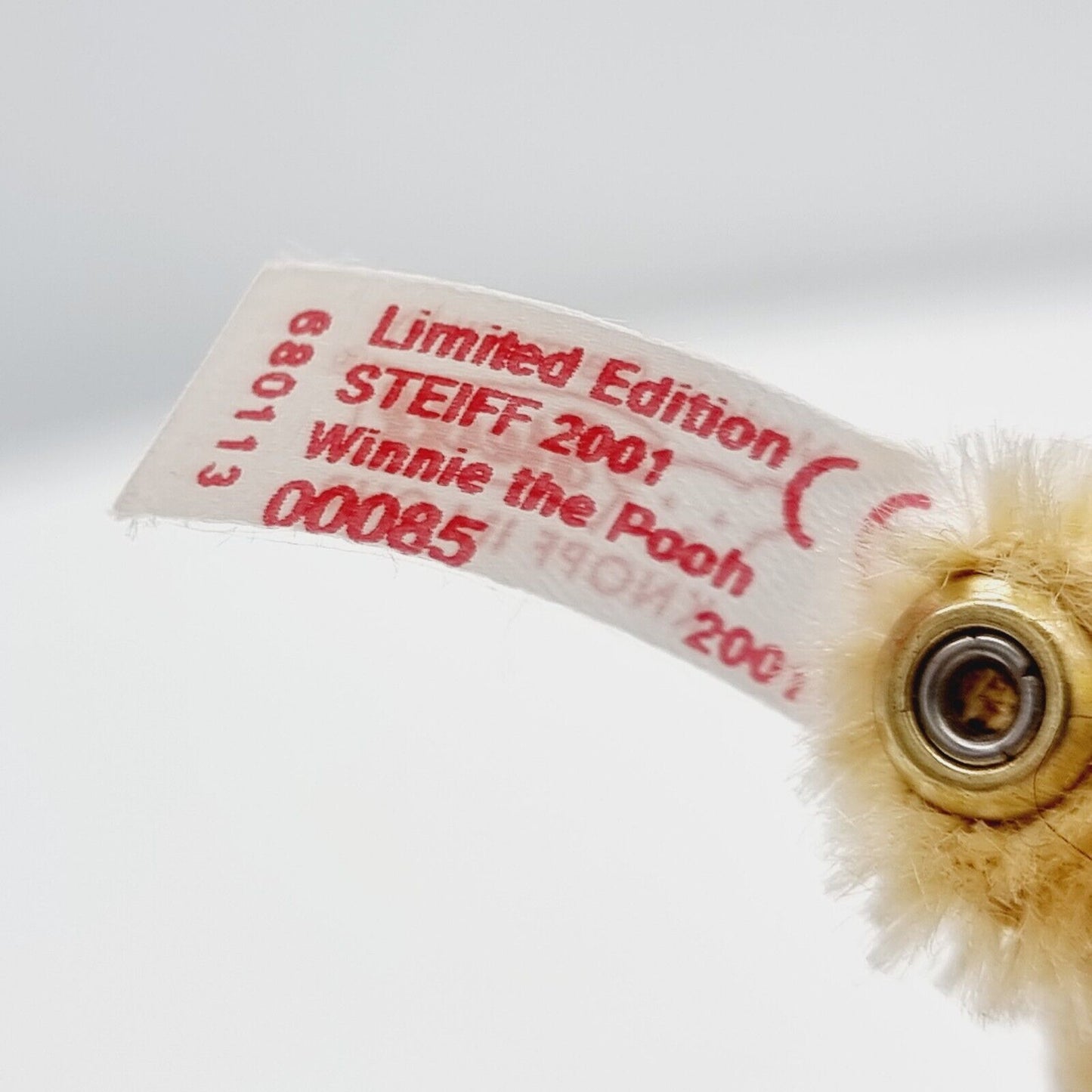 Nr. 85! Steiff 680113 Ornament Teddybär Winnie the Pooh limitiert 2001 11 cm